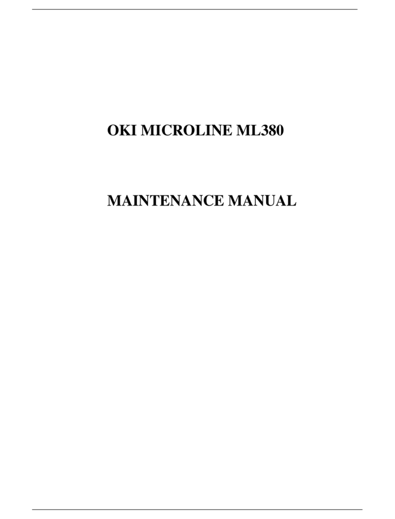 Oki ML380 User manual