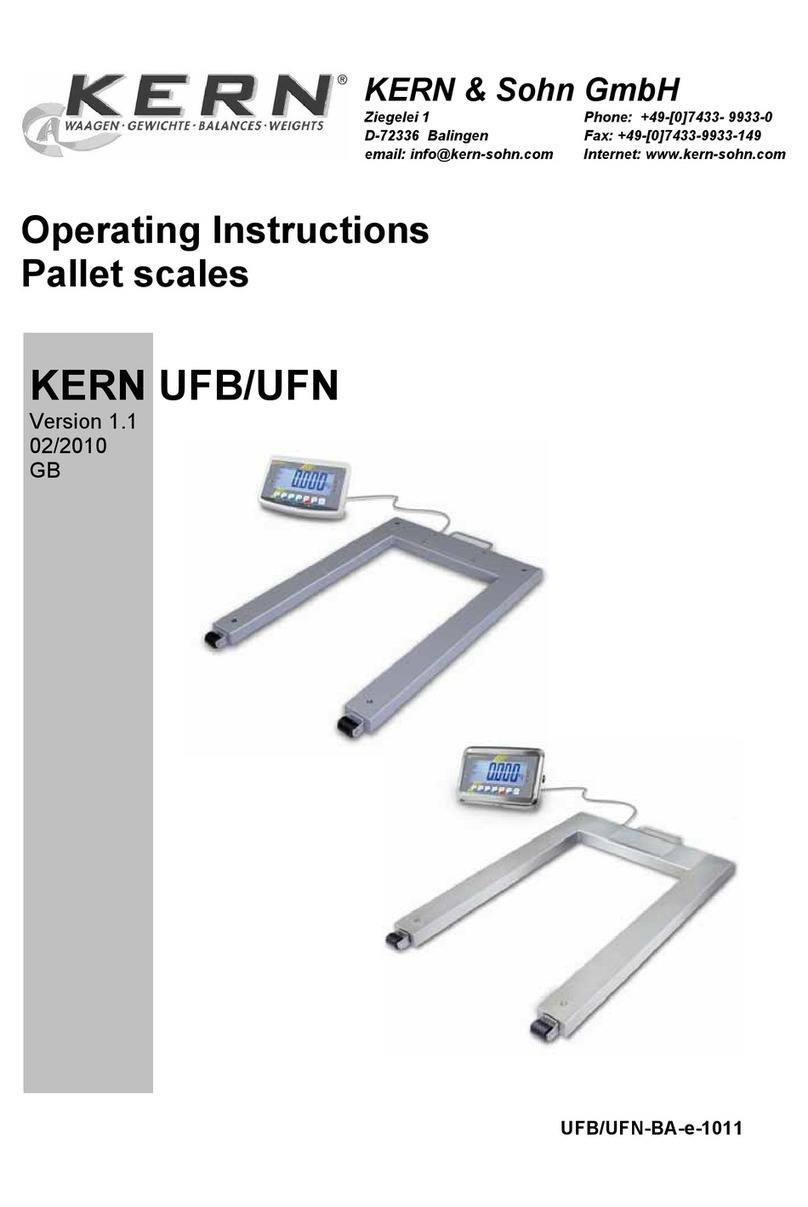 KERN UFB User manual
