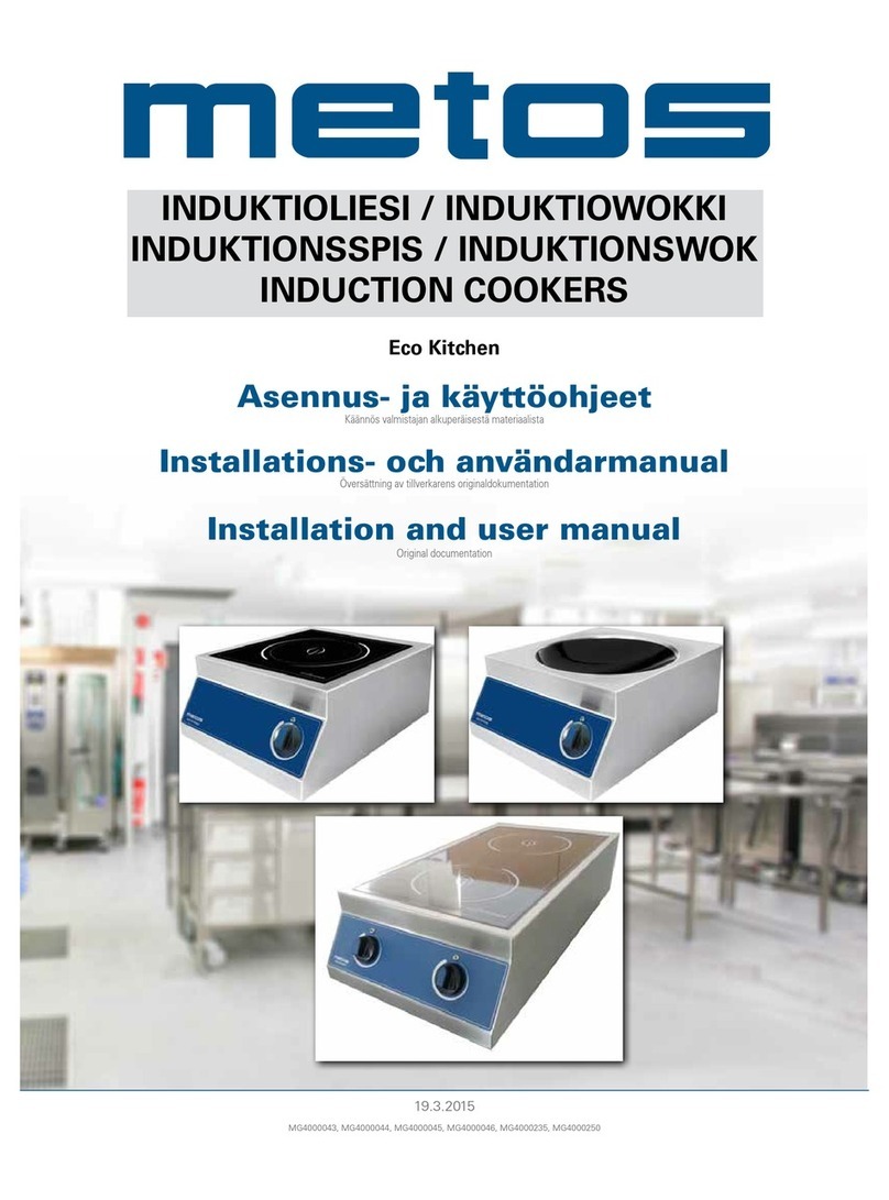 Metos IND-10P-3500 User manual