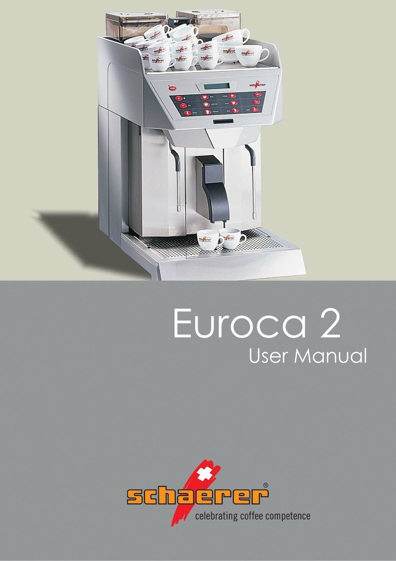 Schaerer Euroca 2 User manual
