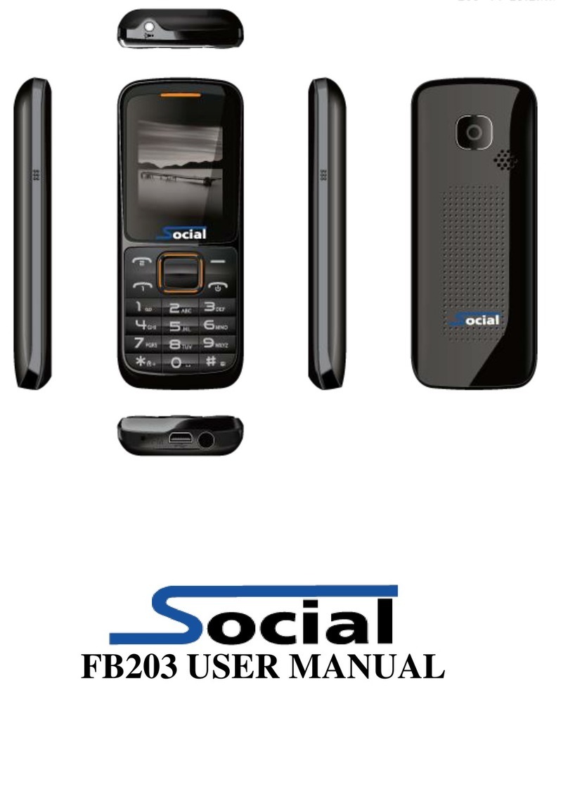 Social FB203 User manual