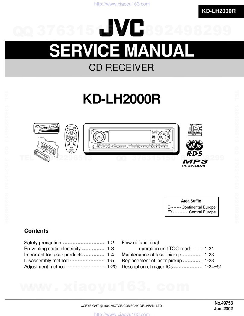 JVC KD-LH2000R User manual