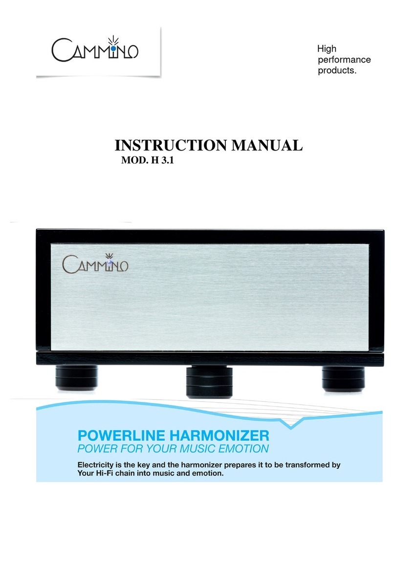 Cammino H 3.1 instruction manual