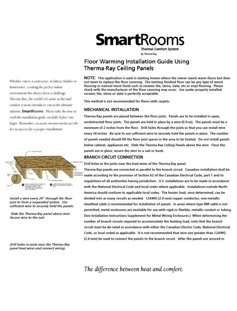 Therma-Ray SmartRooms installation guide