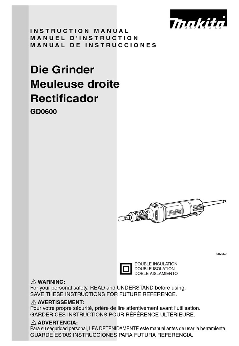 Makita GD0600 User manual