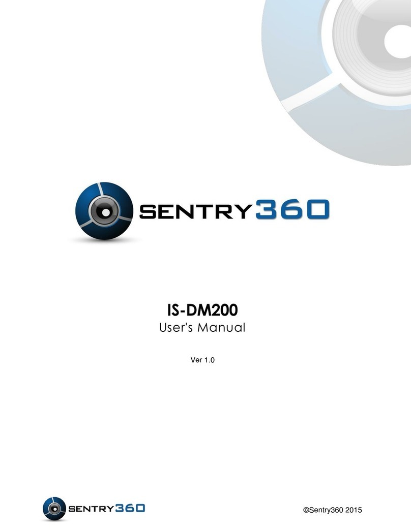 Sentry360 IS-DM200 user manual Sentry360 IS-DM200 user manual