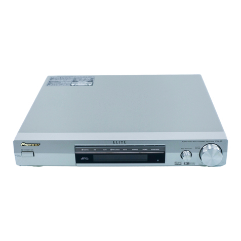 Pioneer Elite VSX-50 Service manual
