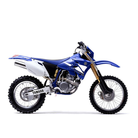 Yamaha WR450F User manual