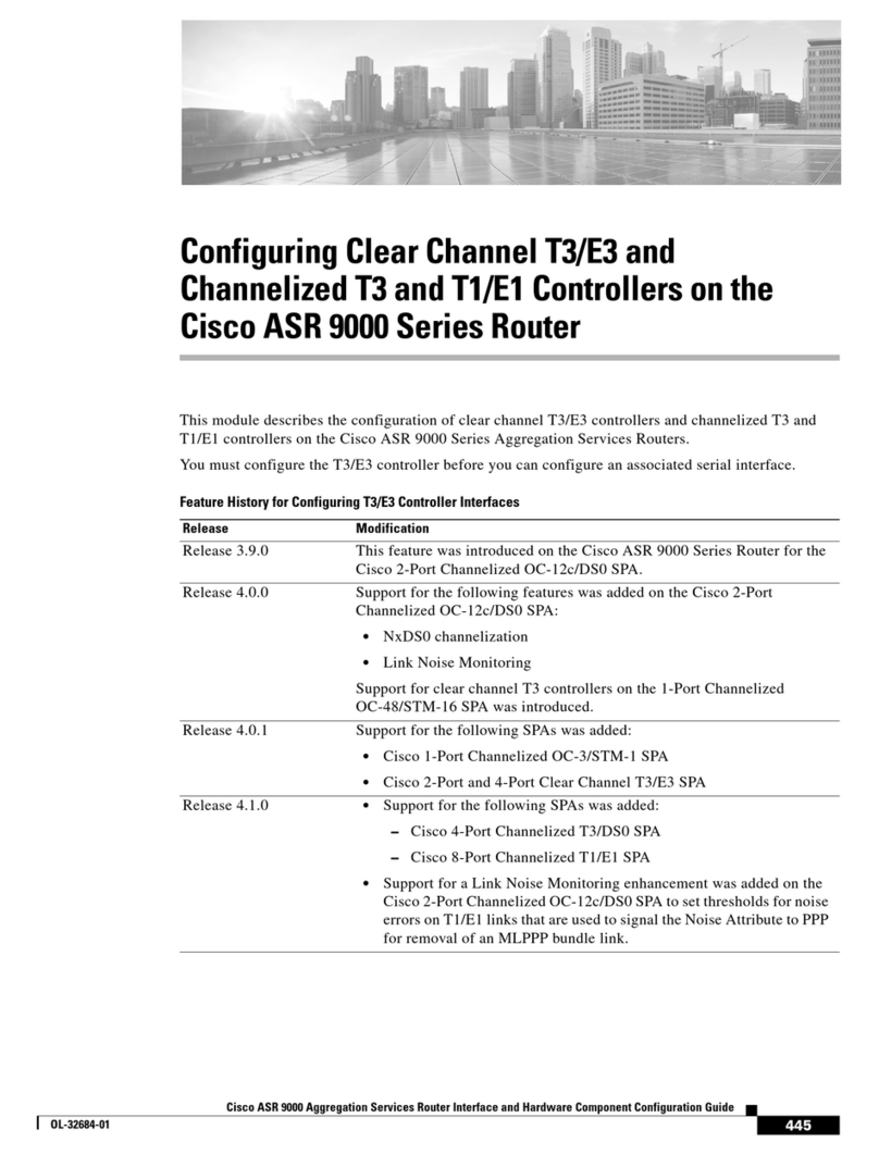 Cisco ASR 9000 Series User manual
