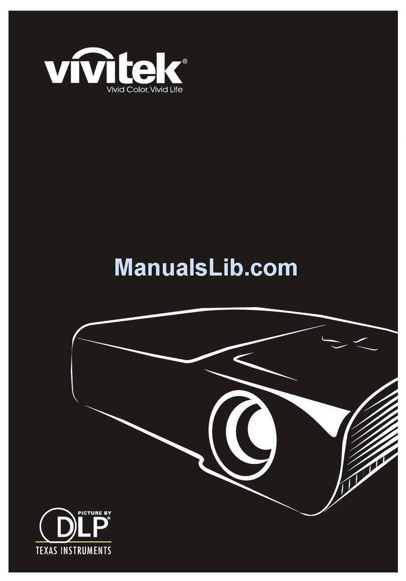 Vivitek D950HD User manual