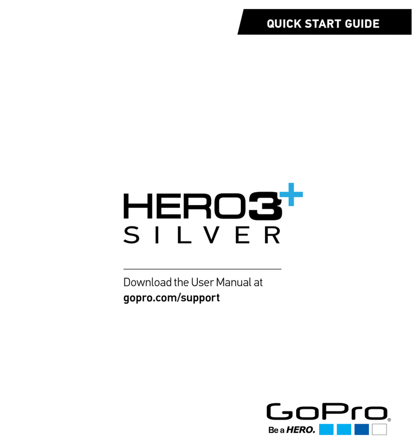 GoPro Hero3plus Black Edition quick start guide