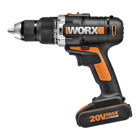Worx WX372 Safety and operating manual Worx WX372 Safety and operating manual