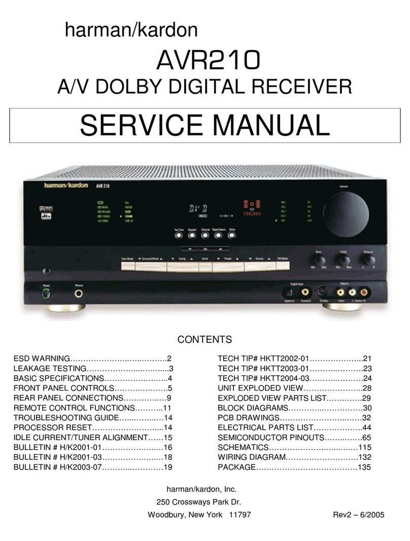 Harman Kardon NOCTURNE 210 User manual