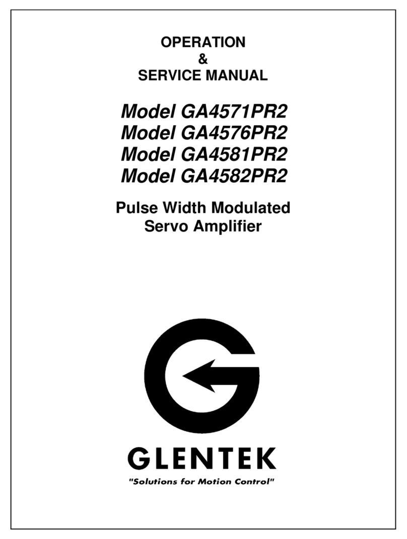 Glentek GA4571PR2 Operation & service manual