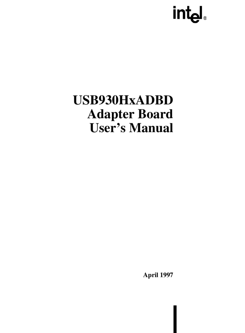 Intel USB930HxADBD User manual