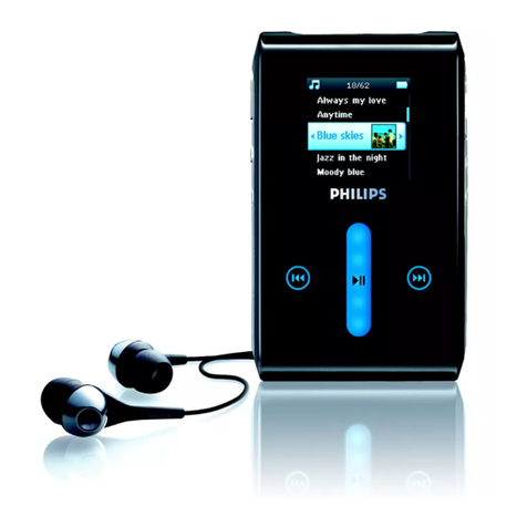 Philips GoGear HDD1635 User manual Philips GoGear HDD1635 User manual