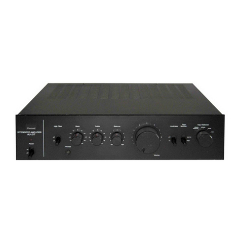 Sansui AU-217 User manual Sansui AU-217 User manual