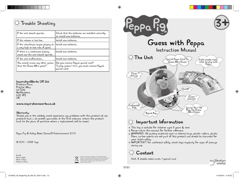 InspirationWorks PeppaPig Guess with Peppa instruction manual InspirationWorks PeppaPig Guess with Peppa instruction manual