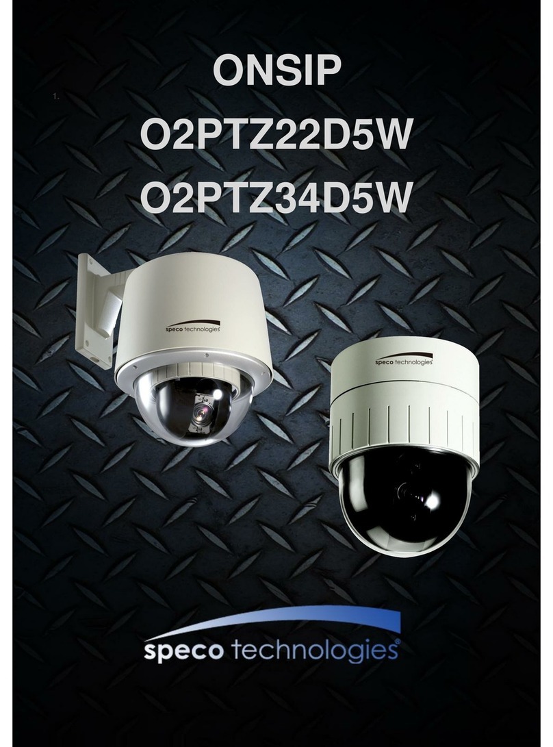 Speco ONSIP O2PTZ22D5W User manual Speco ONSIP O2PTZ22D5W User manual