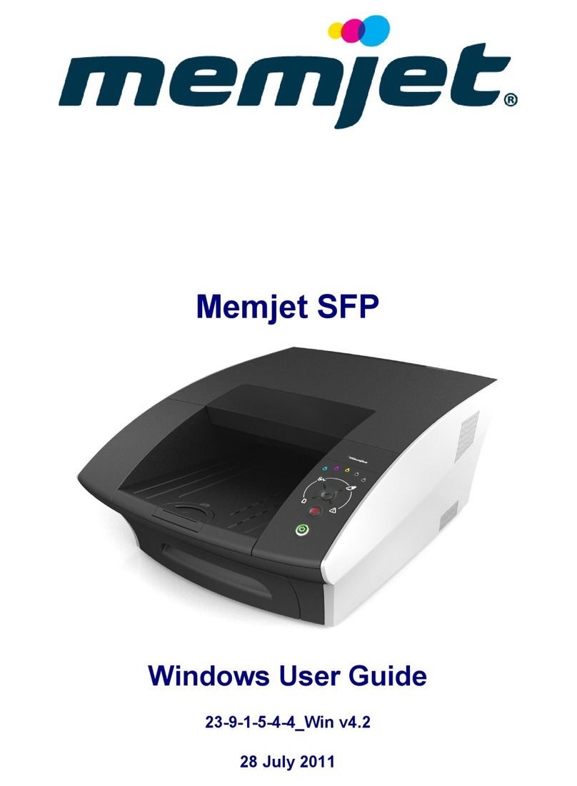 Memjet SFP User manual
