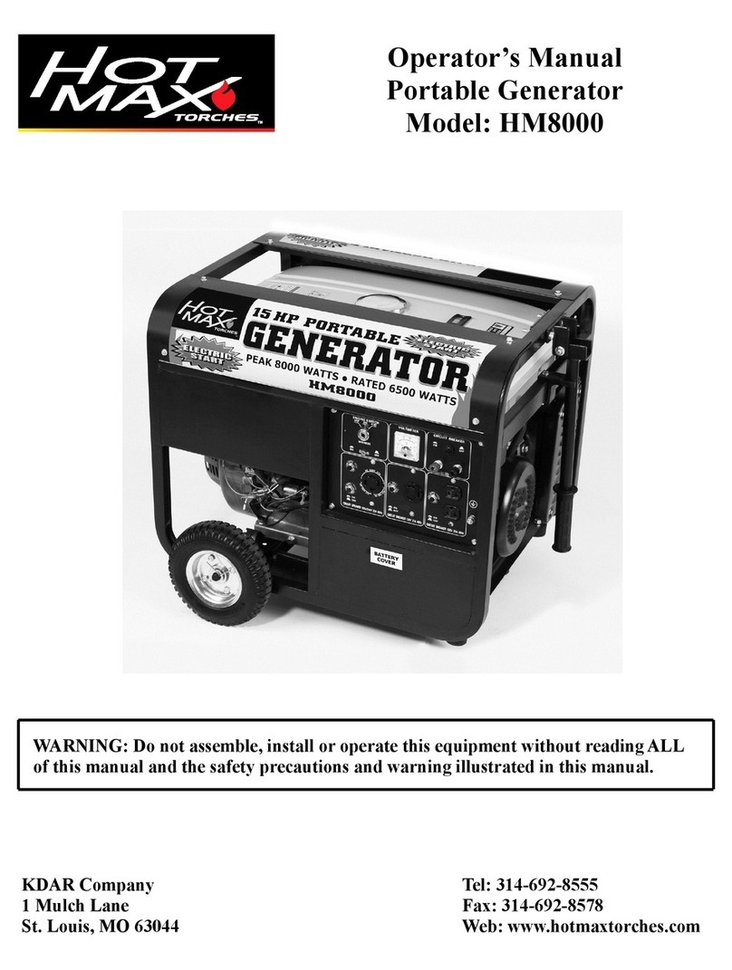 Hot Max HM8000 User manual