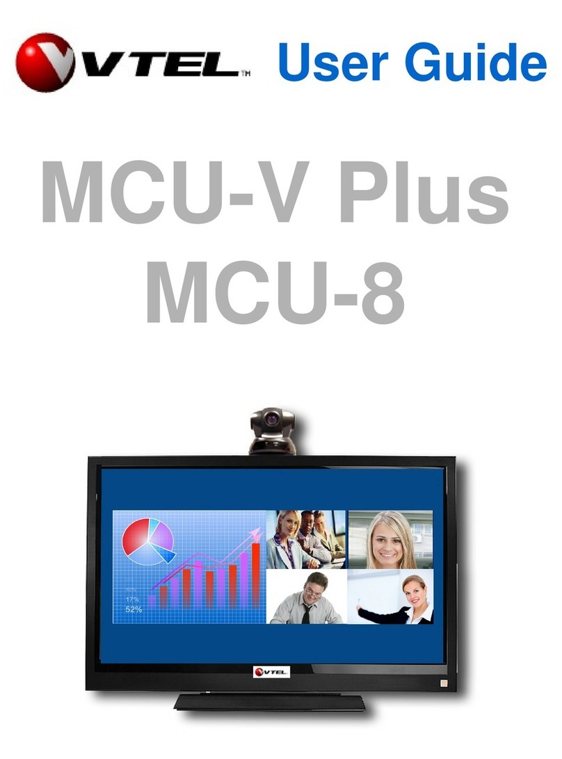 VTEL MCU-V Plus User manual