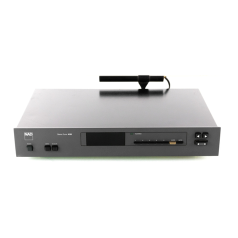 NAD 2150 Service manual