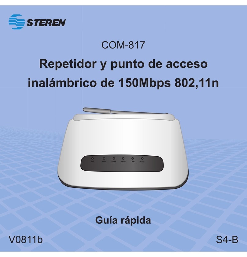 Steren COM-817 quick start guide