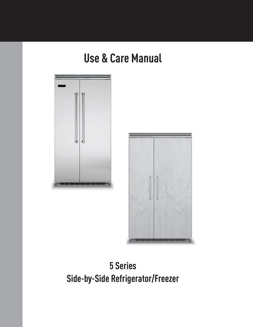 Viking Range 5 Series VGC User & care manual