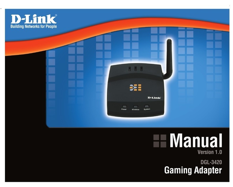 D Line DGL-3420 User manual