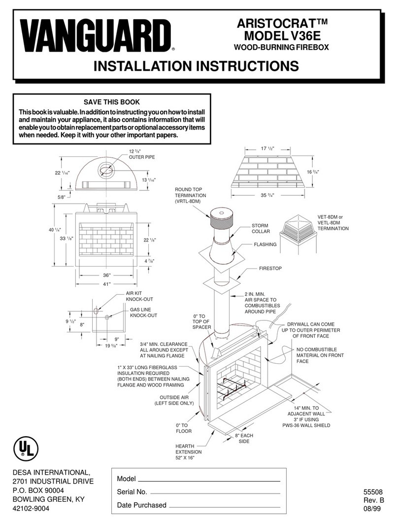 Vanguard Aristocrat V36E User manual