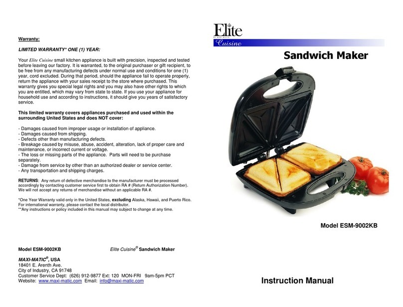 Elite ESM-9002KB User manual Elite ESM-9002KB User manual