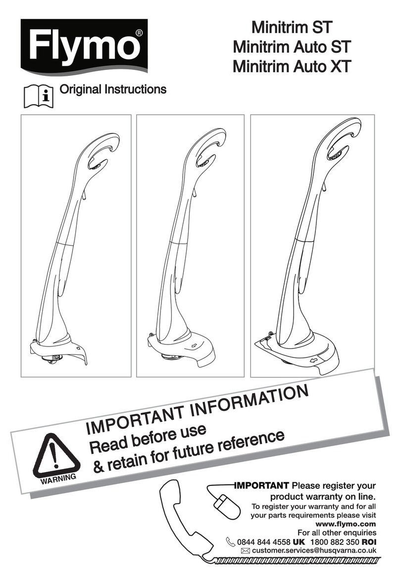 Flymo Minitrim ST User manual