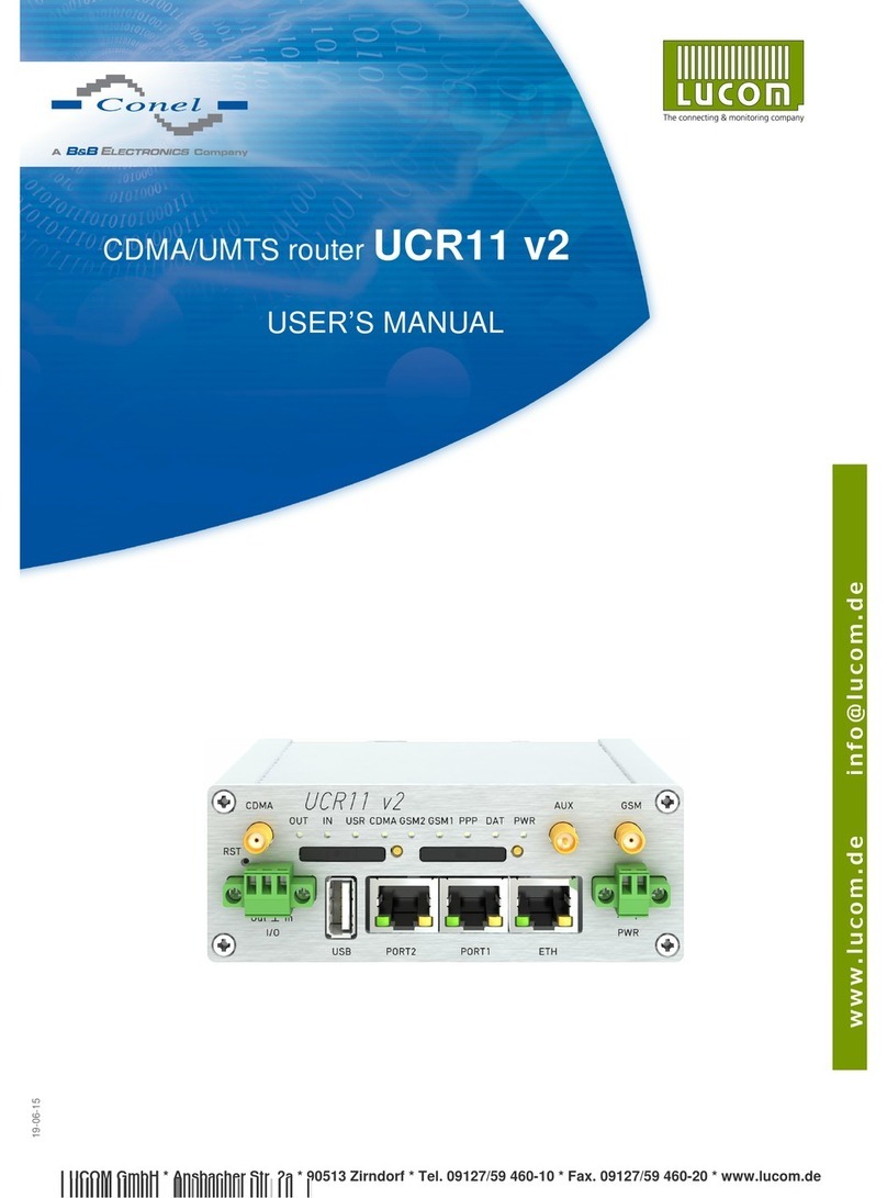 Lucom UCR11 v2 User manual