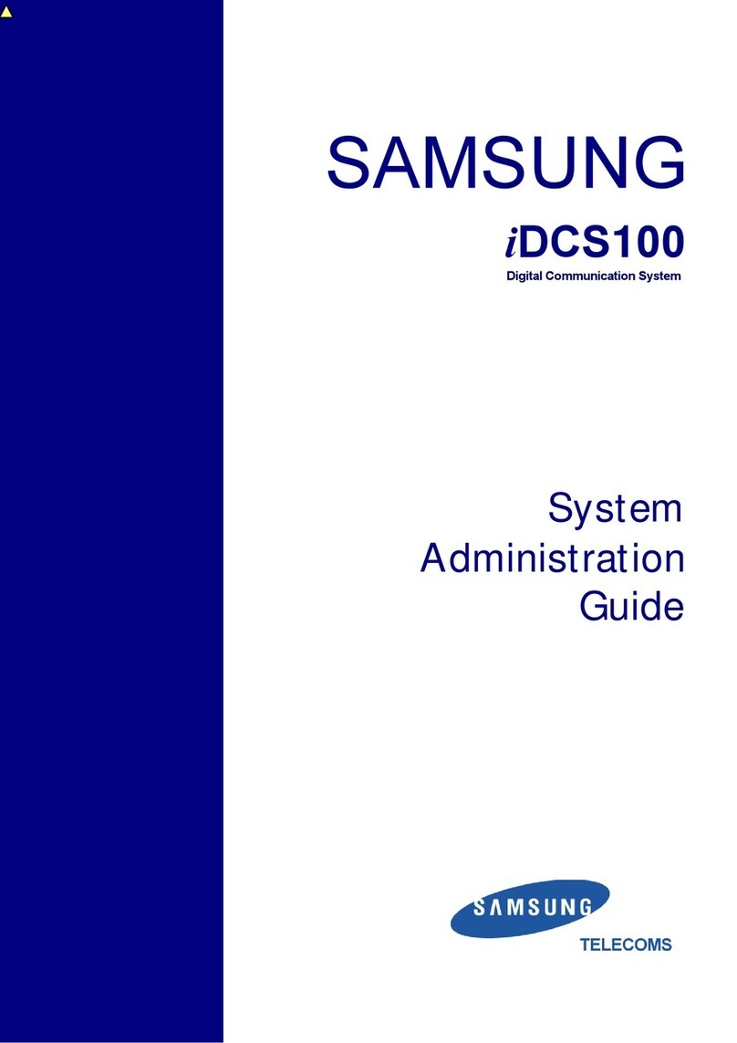 Samsung iDCS100 Instruction Manual