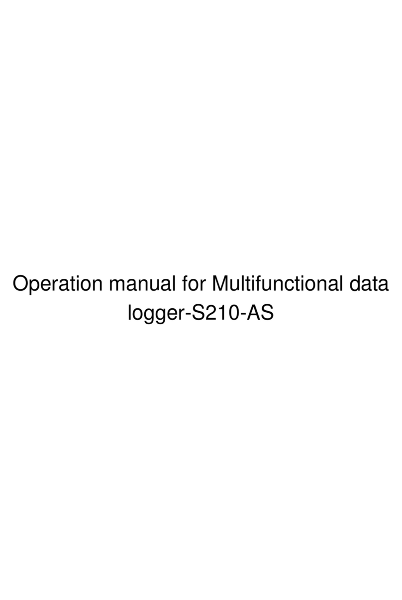 Huato logger-S210-AS Operation manual