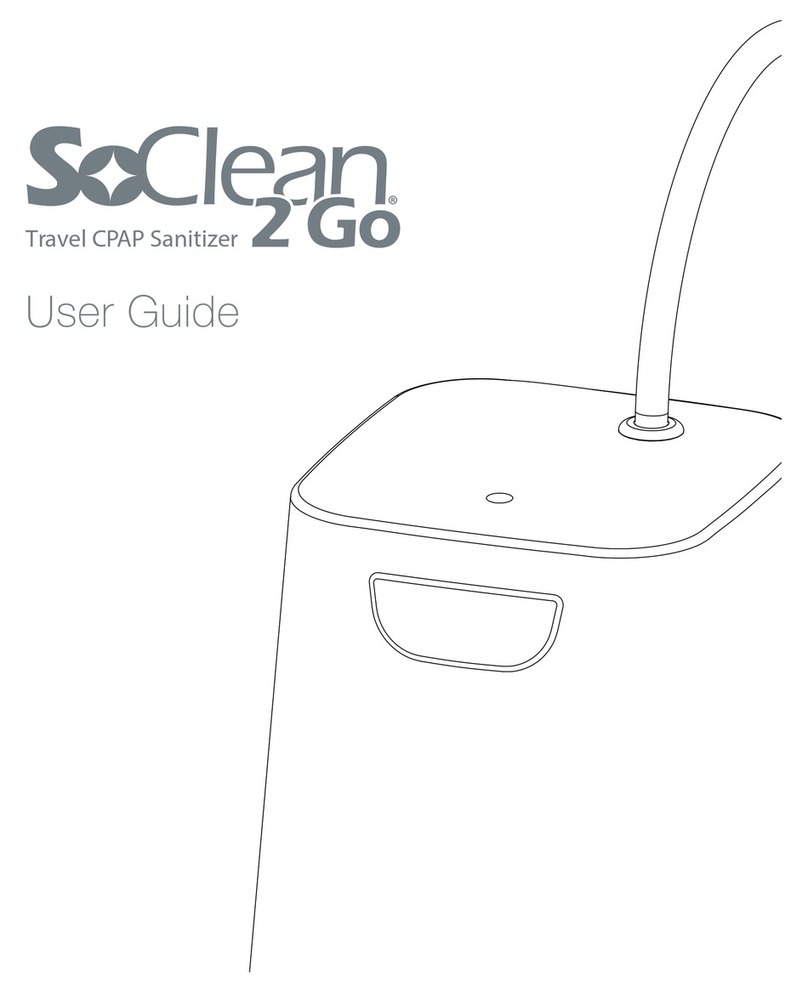Sunset Healthcare SoClean 2Go user guide