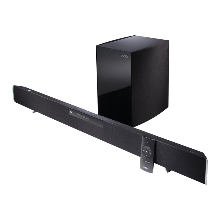 Vizio SB4021M-B1 quick start guide