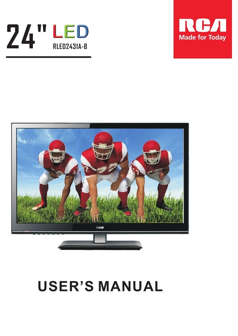 RCA RLED2431A-B User manual