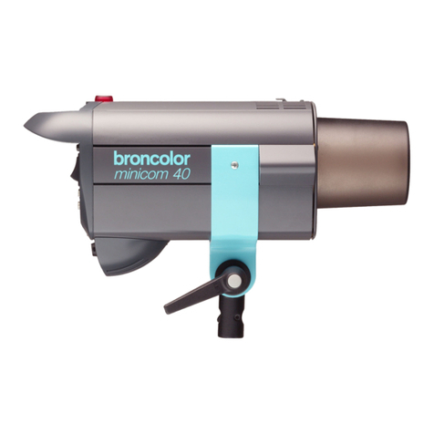 Broncolor Minicom 40 operating instructions