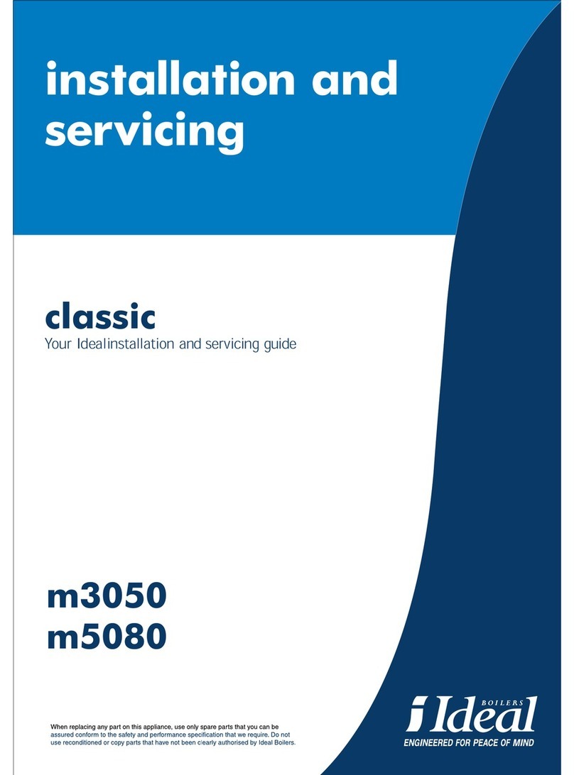 Ideal Boilers Classic m3050 User manual