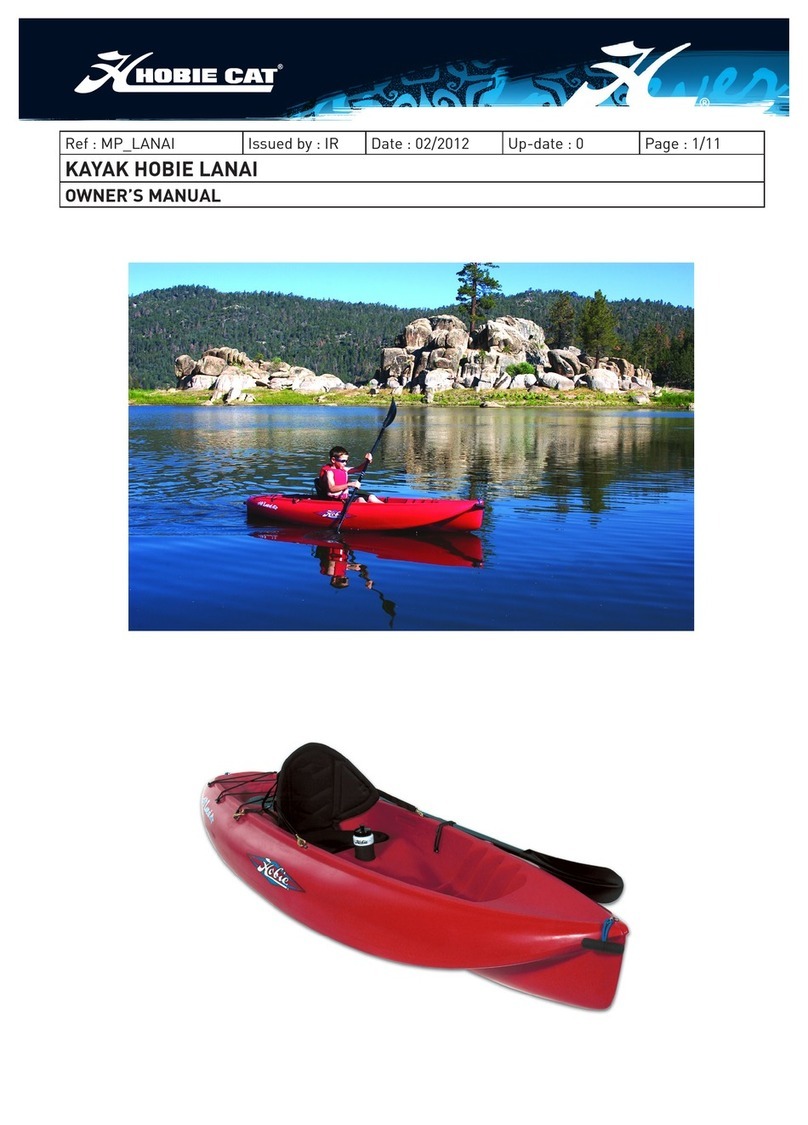 Hobie LANAI owner's manual