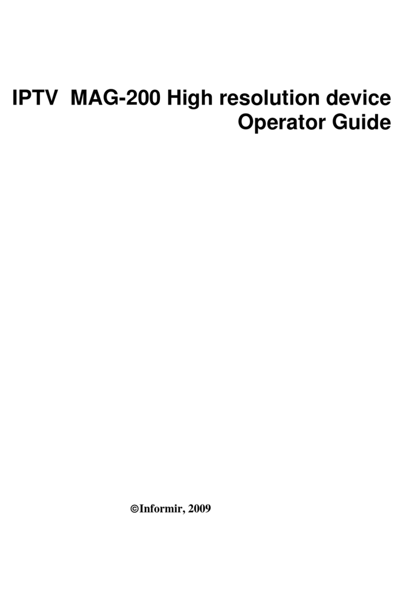 Infomir MAG-200 Manual Infomir MAG-200 Manual