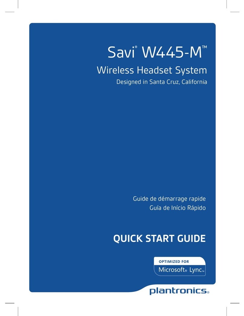 Savi W445-M quick start guide