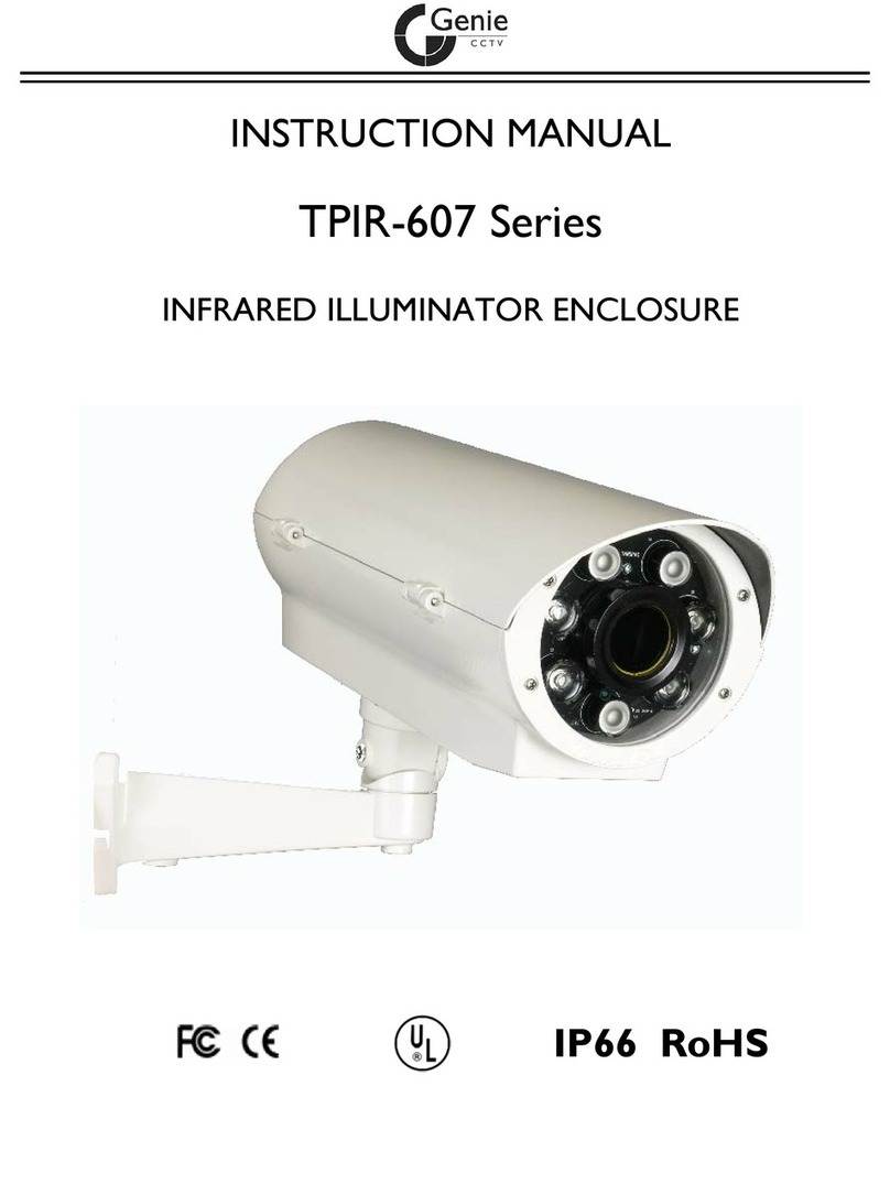 Genie TPIR-607 Series User manual Genie TPIR-607 Series User manual