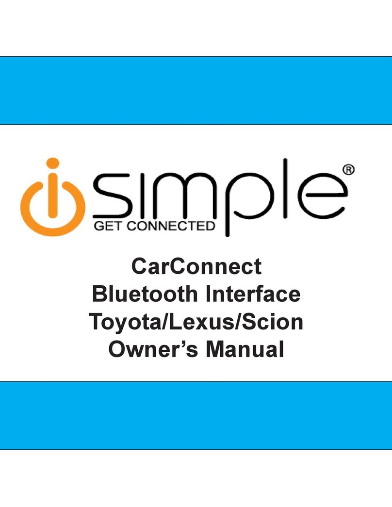 iSimple CatConnect User manual