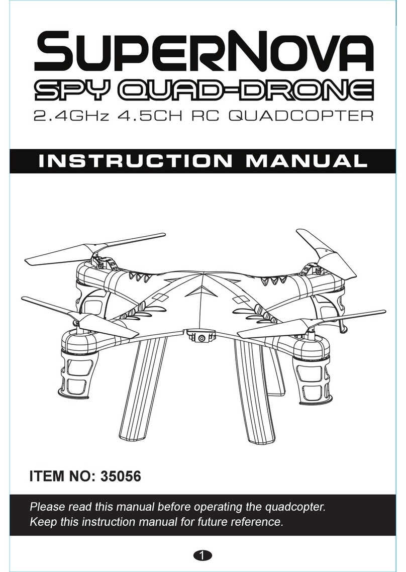 SUPER NOVA Spy Quad-Drone User manual