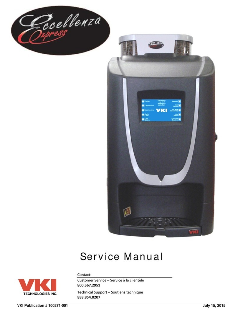 VKI Technologies Eccellenza Express User manual