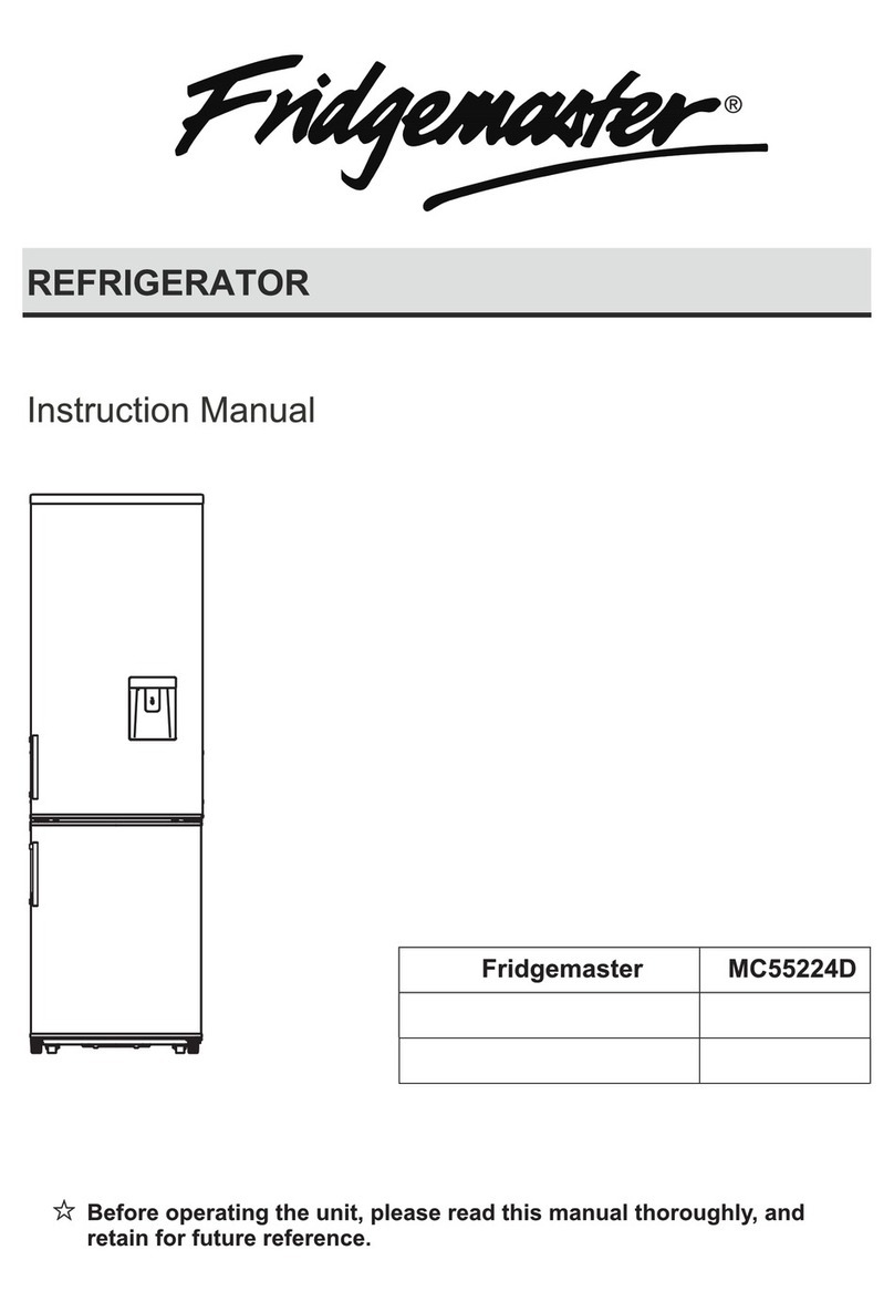 Fridgemaster MC55224D User manual