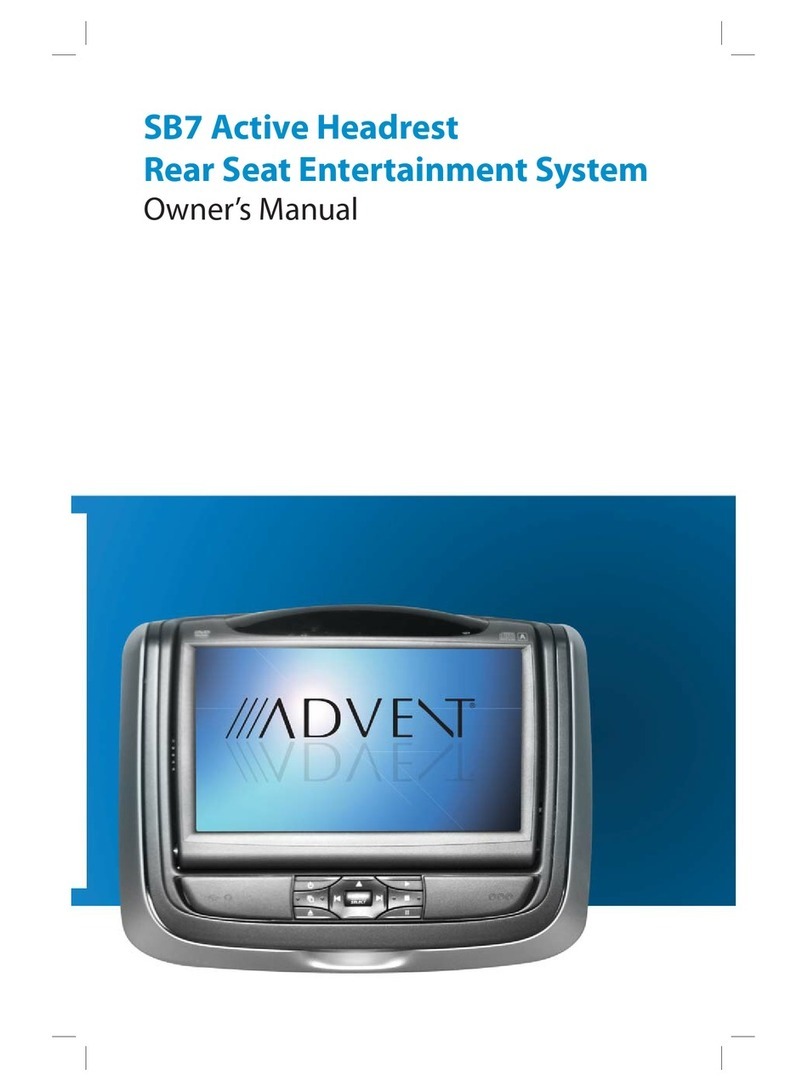 Advent SB7 User manual